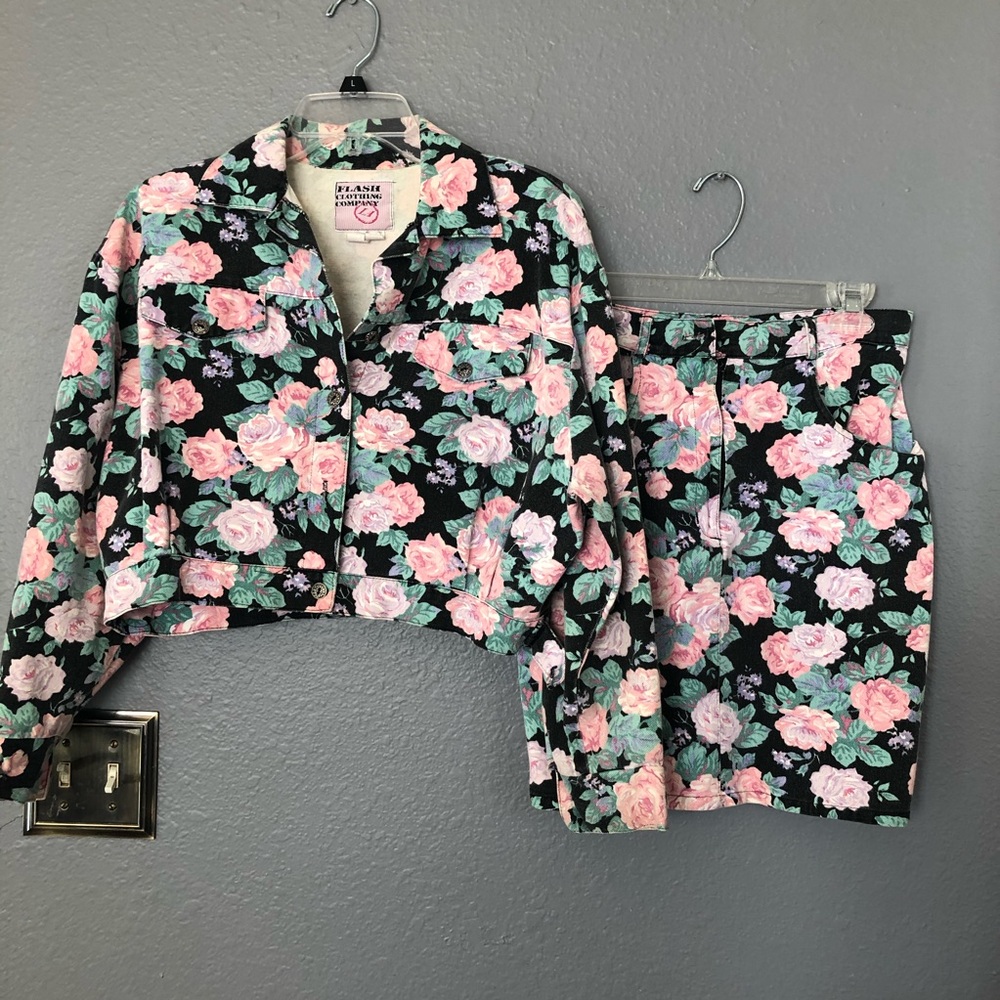 Vintage 1980’s Jacket/Skirt Jean Ser
